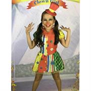 COSTUME CLOWN GIRL 4-5