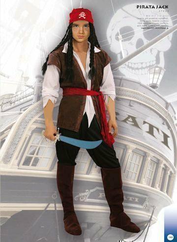 COSTUME PIRATA JACK 4-5