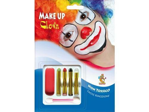 MAKE-UP CLOWN TRUCCO + MATITE