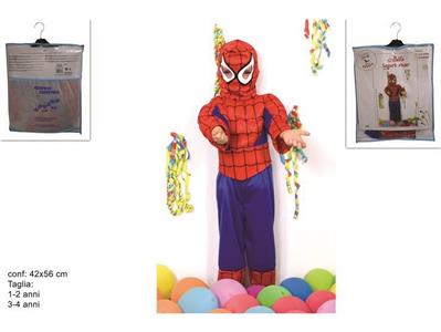 COSTUME SUPER EROE 1/2 3/4 ANNI