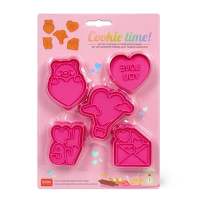 FORMINE BISCOTTI 5pz LOVE SAN VALENTINO LEGAMI