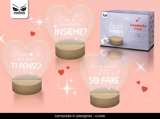 LAMPADA PLEXY CUORE