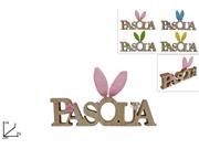 SCRITTA PASQUA LEGNO 14x25cm