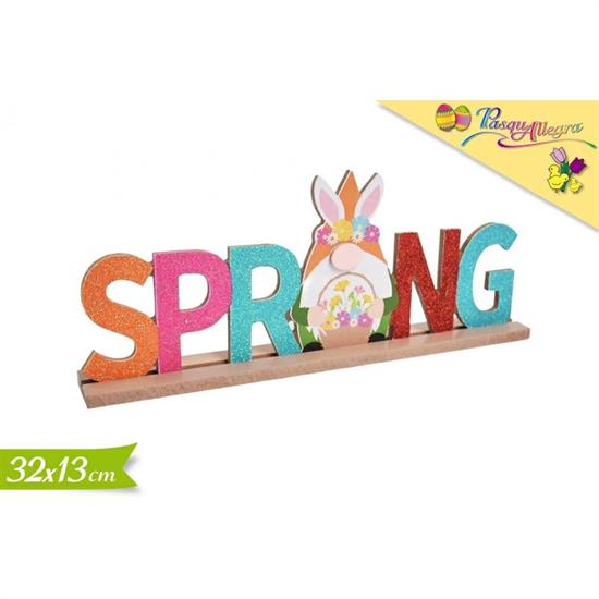 SCRITTA DECORATIVA SPRING