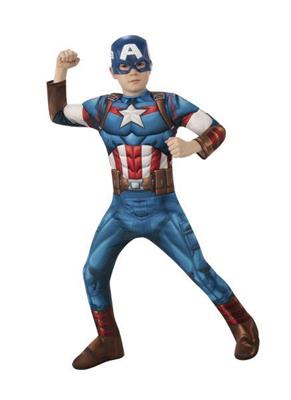 COSTUME CAPITAN AMERICA tg.L 9-10anni