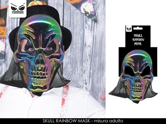 MASCHERA TESCHIO RAINBOW