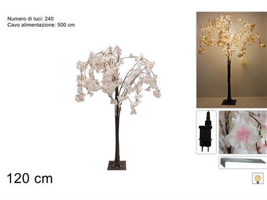 ALBERO PESCO 120cm C/240 LUCI LED